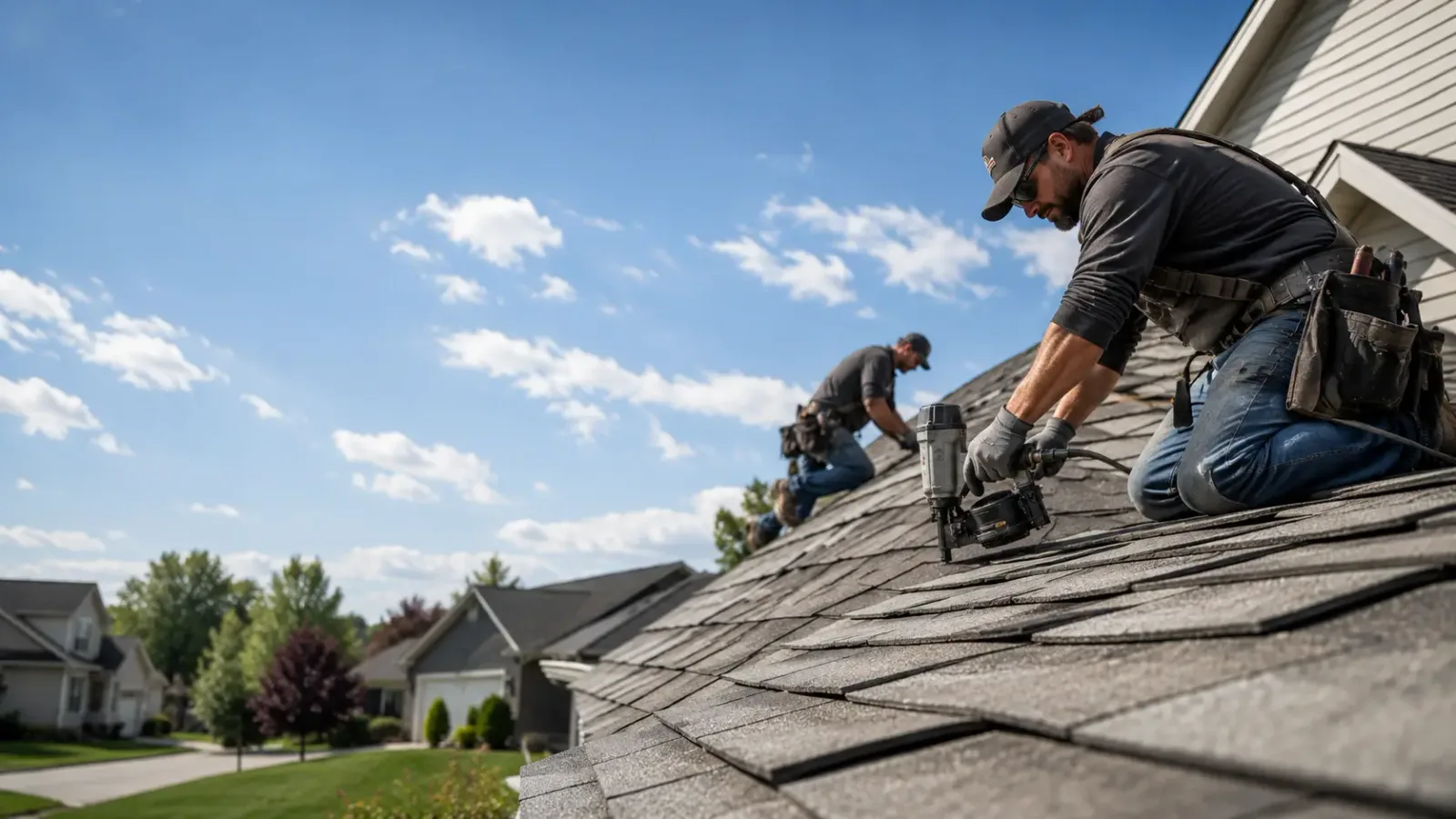 Storm Damage Roof Repair in Monmouth, IL near me